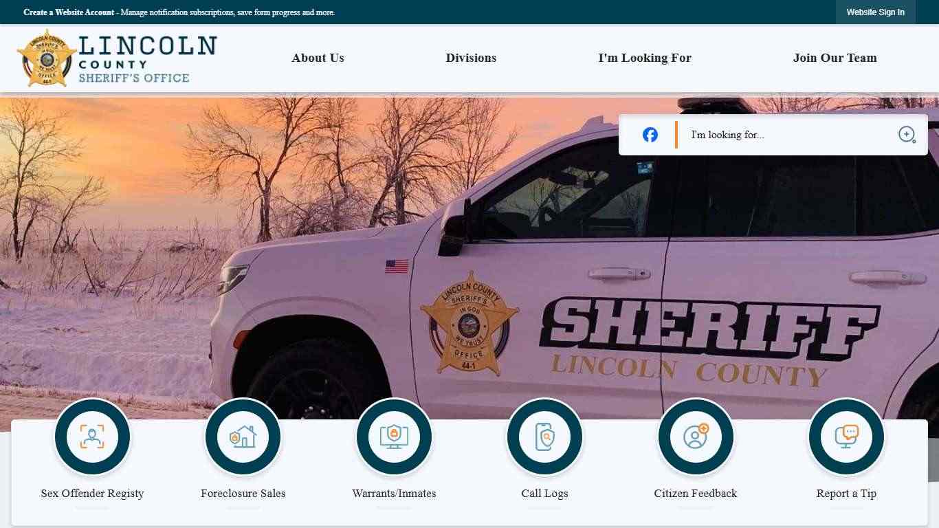 Sheriff | Lincoln County, SD
