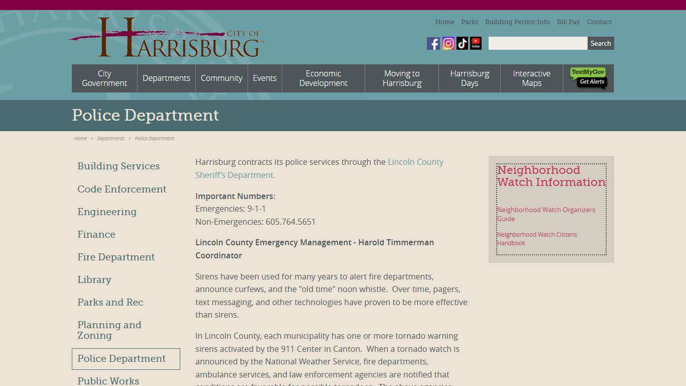 Police Department | City of Harrisburg